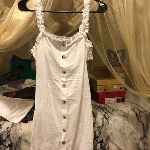 Beautiful White Summer Dress